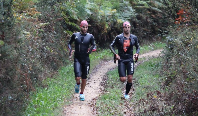 140 deportistas compitieron en la Epic Landus Swimrun