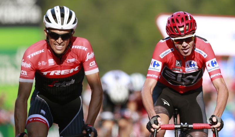 Froome y Contador, otra vez frente a frente
