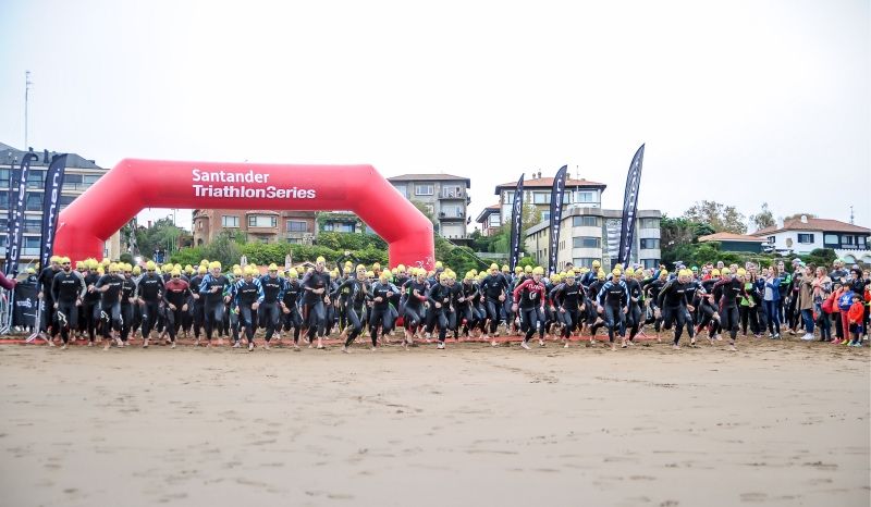 Getxo cierra la temporada del Santander Triathlon Series