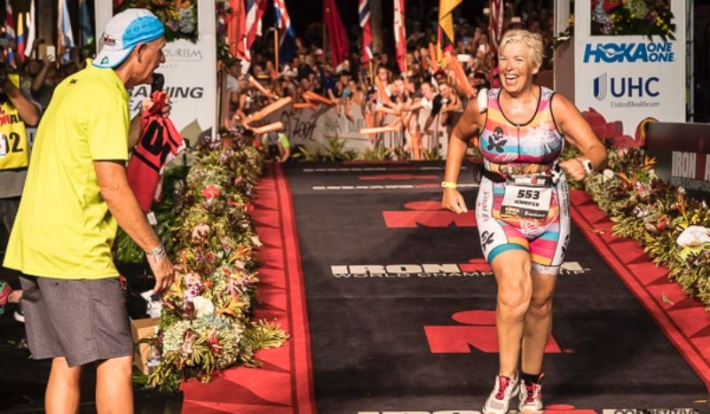Y 17 horas después... llega el "momento mágico" del Ironman de Hawaii