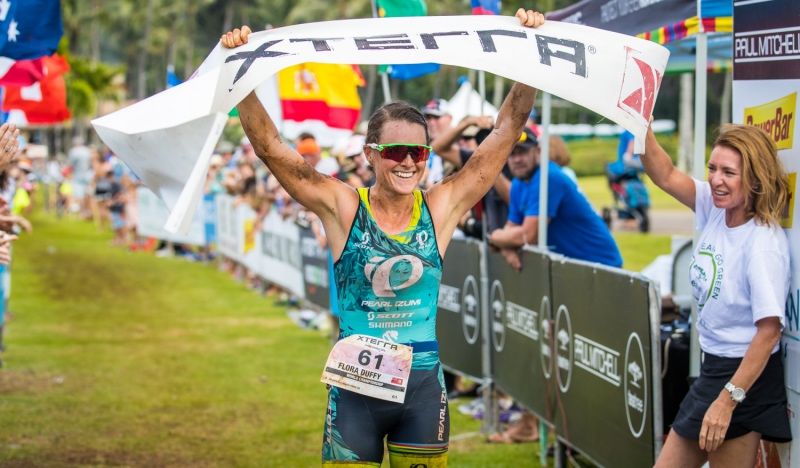Flora Duffy: "El triatlón cross es para mí una vía de escape"