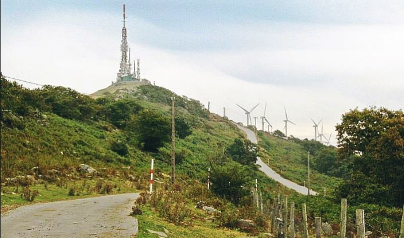 El monte Oiz, la "nueva pared" de la Vuelta 2018