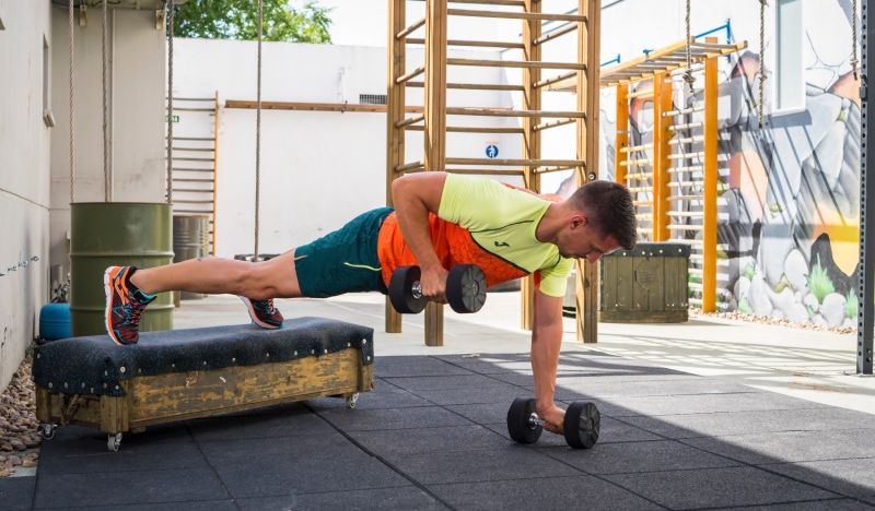 Súper-series de fuerza para el triatleta