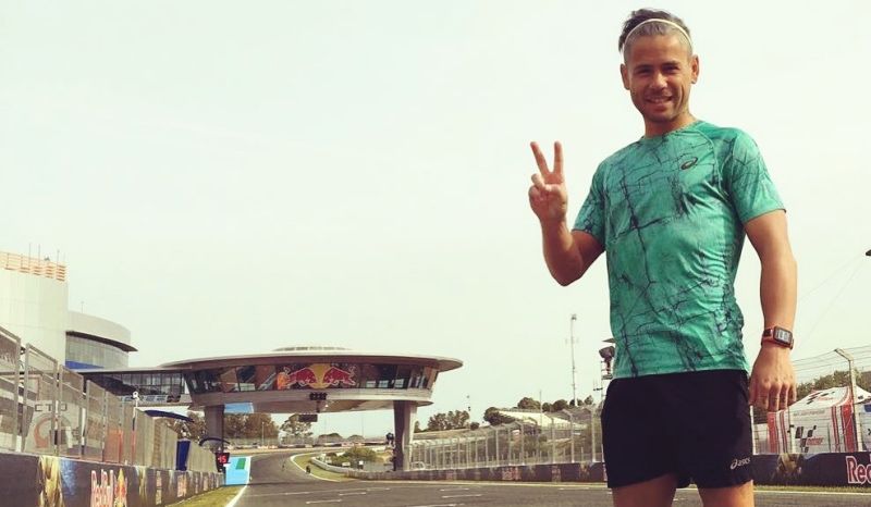 Álvaro Bautista entrena en otros "circuitos"