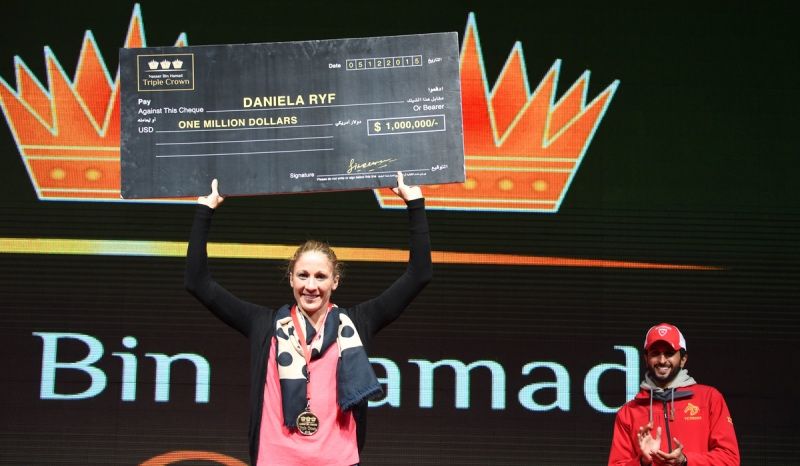 Daniela Ryf, "million dollar baby"