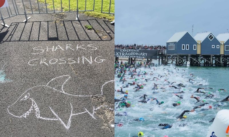 "Tiburón II" en el Ironman de Busselton