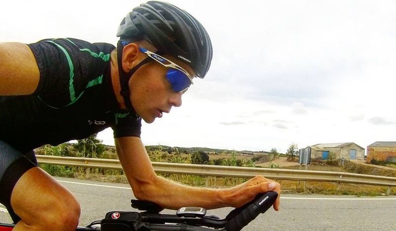 Los volúmenes de Albert Moreno en el año de su debut en distancia Ironman
