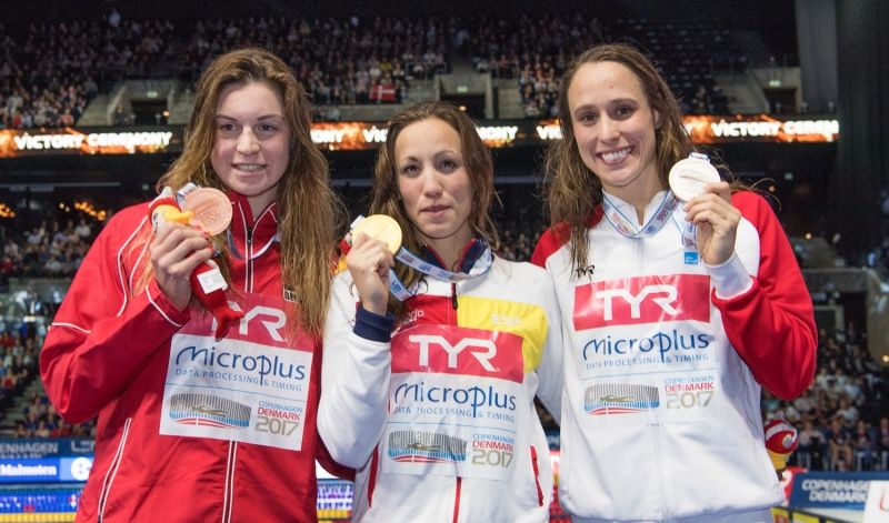 Jessica Vall vuela para colgarse el oro en los 200 braza