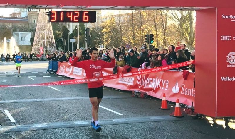 Javier Gómez Noya gana los 10 km de la Carrera de las Empresas