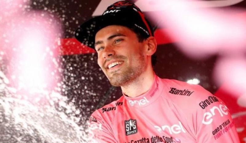Tom Dumoulin defenderá la 'maglia' rosa... ¿ante Chris Froome?