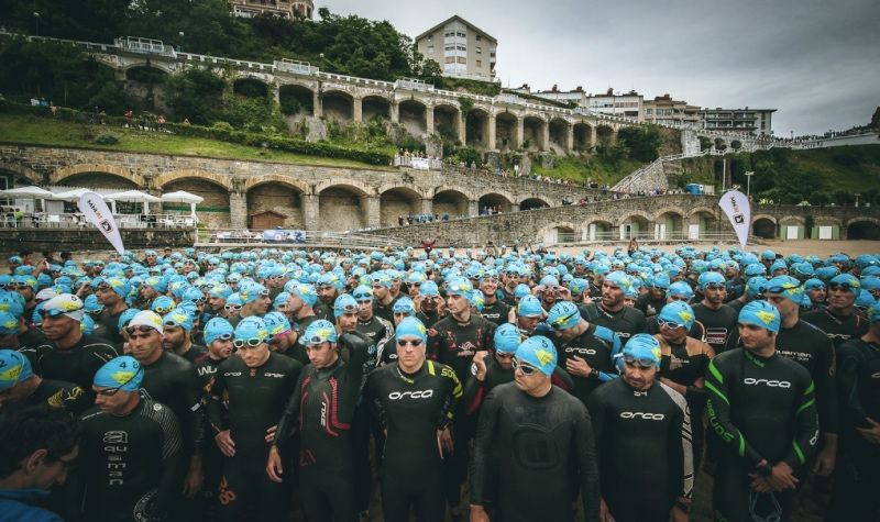 1.300 triatletas se quedan fuera del Triatlón de Zarautz