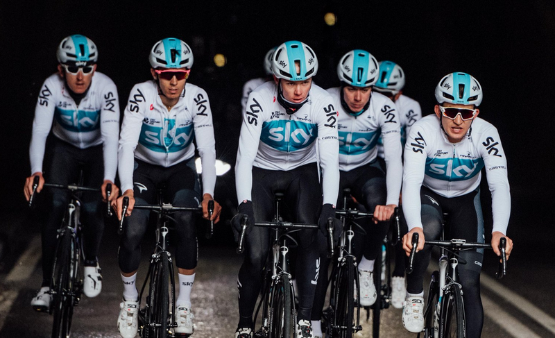 El nuevo casco del Sky promete ahorrar 6 vatios rodando a 50 km/h
