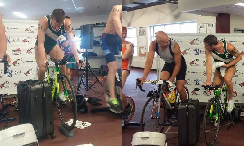 Lionel Sanders hace el 'mejor triatlón indoor de la historia'