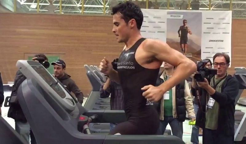 Noya: 30 kilómetros en la cinta... acabando a 19 km/h