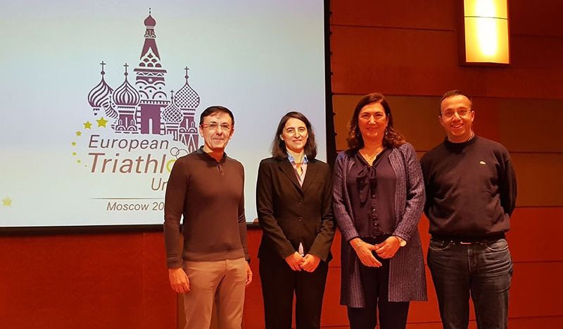 Los miembros de la FETRI en la gala europea.