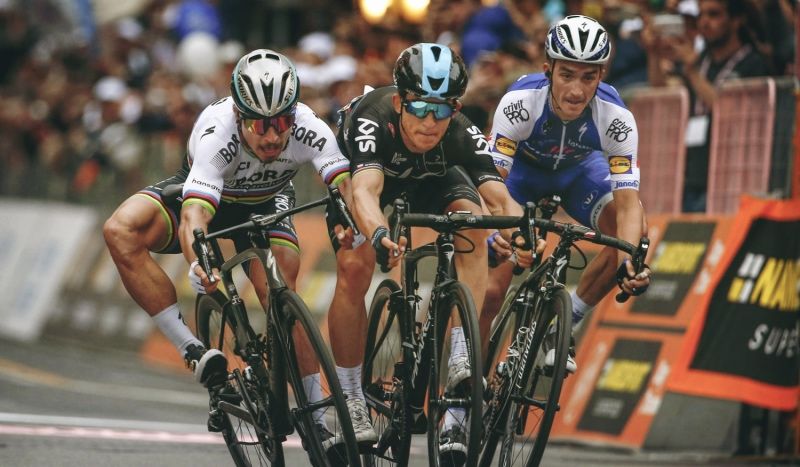 Sagan: "Si gano la Milán-San Remo como Kwiatkowski, no estaría feliz"