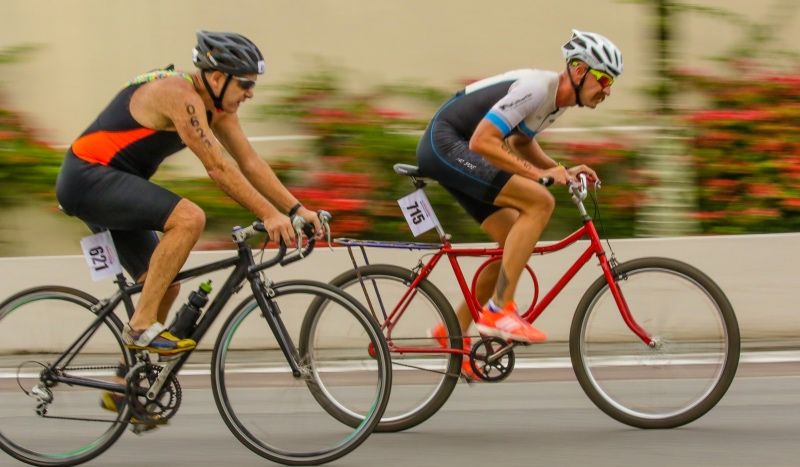 Descalificado por usar una bici de 30 años y 26 kilos