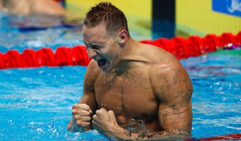(VÍDEO) Otra 'salvajada' de Caeleb Dressel