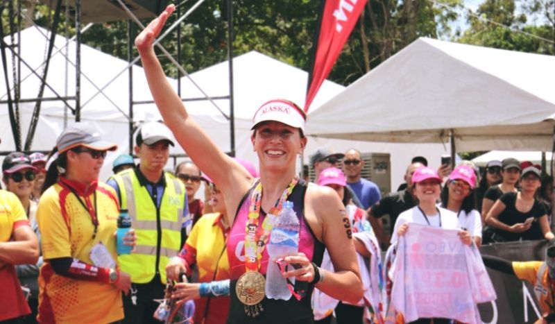 Radka Kahlefeldt gana un 70.3... ¡76 días después de ser madre!