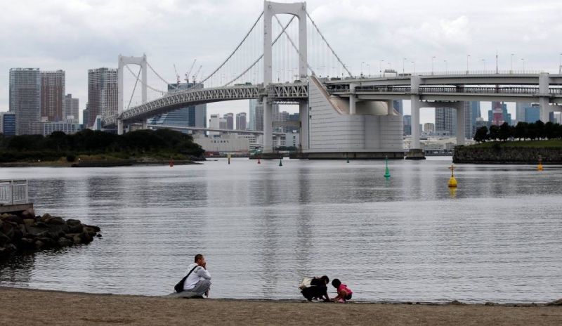 La solución contra la contaminación de la bahía donde se nadará en Tokio