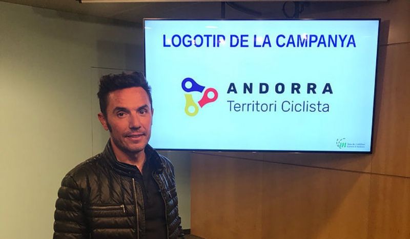 'Purito' apadrina la campaña 'Andorra, territorio ciclista' por la seguridad vial