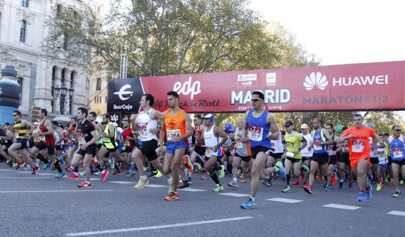 35.503 atletas de 124 países, en la 41ª edición del Maratón de Madrid