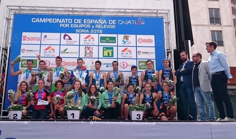 C.E.A. Bétera y Ferrer Hotels, campeones de España de Duatlón por Relevos