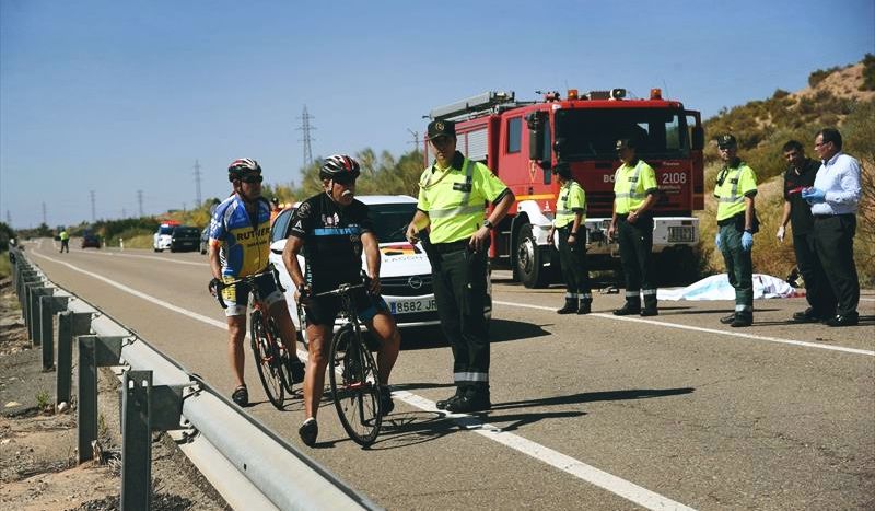 Cuatro años de prisión para el conductor ebrio que mató a dos ciclistas en Botorrita