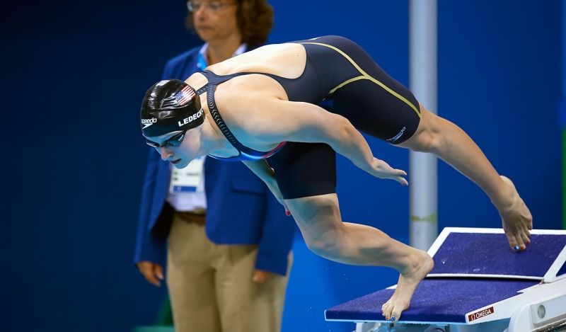Ledecky realiza la segunda marca de la historia en los 400 m libre