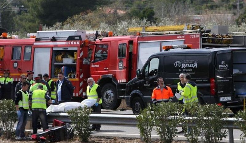 Un ciclista de 69 años muere atropellado por un camión en Castellón