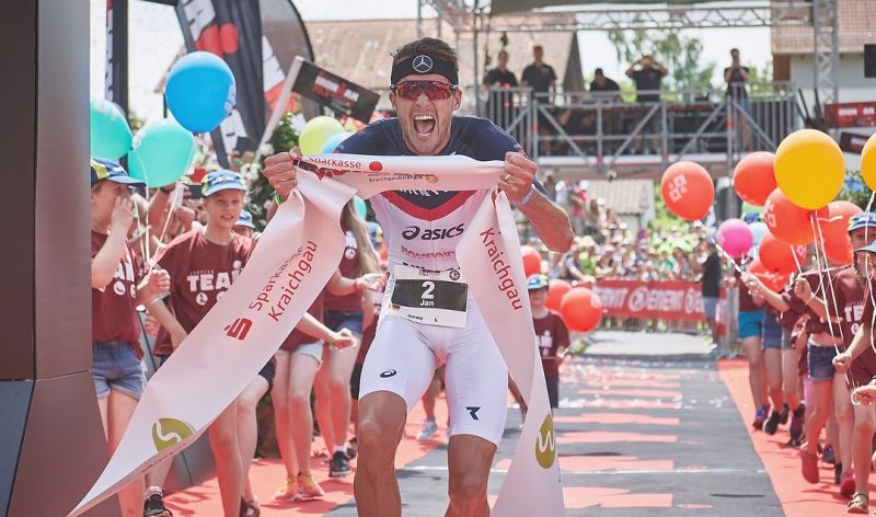 Jan Frodeno, intratable en el Ironman 70.3 de Kraichgau