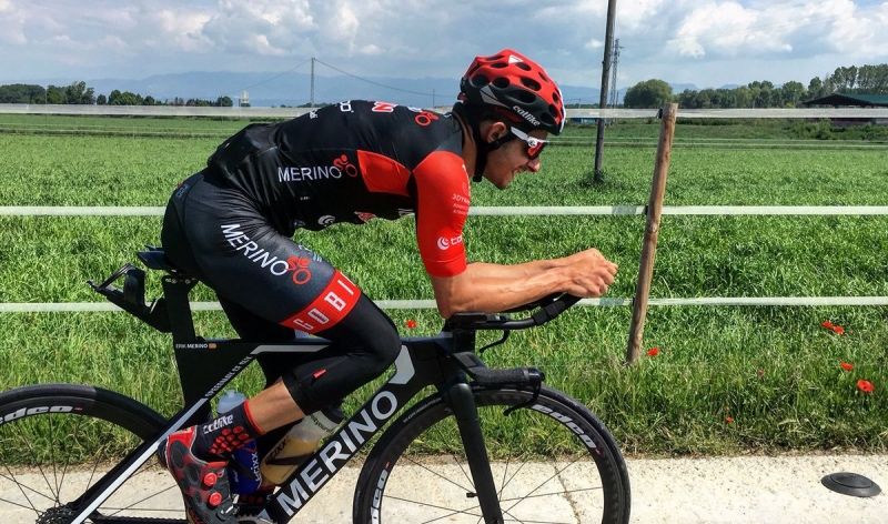 Erik Merino, 2º en el VentouxMan Triathlon