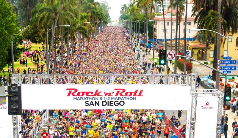El Maratón de San Diego se interrumpe por un tiroteo cerca de la meta