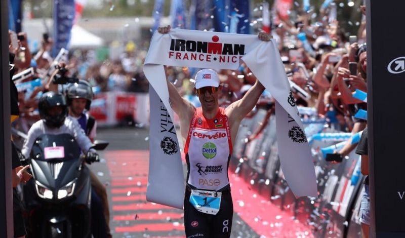 Frederik Van Lierde gana su 5ª Ironman de Niza