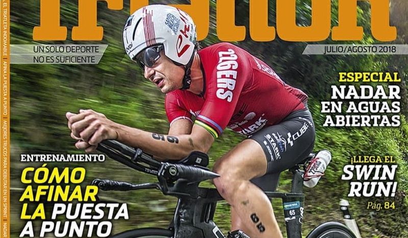 Iván Raña, gran protagonista del nuevo número de la Revista Triatlón
