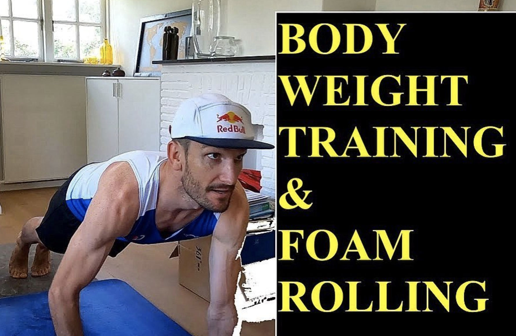 [VÍDEO] La rutina multi-usos de Richard Murray: core, stretching, foam roller.