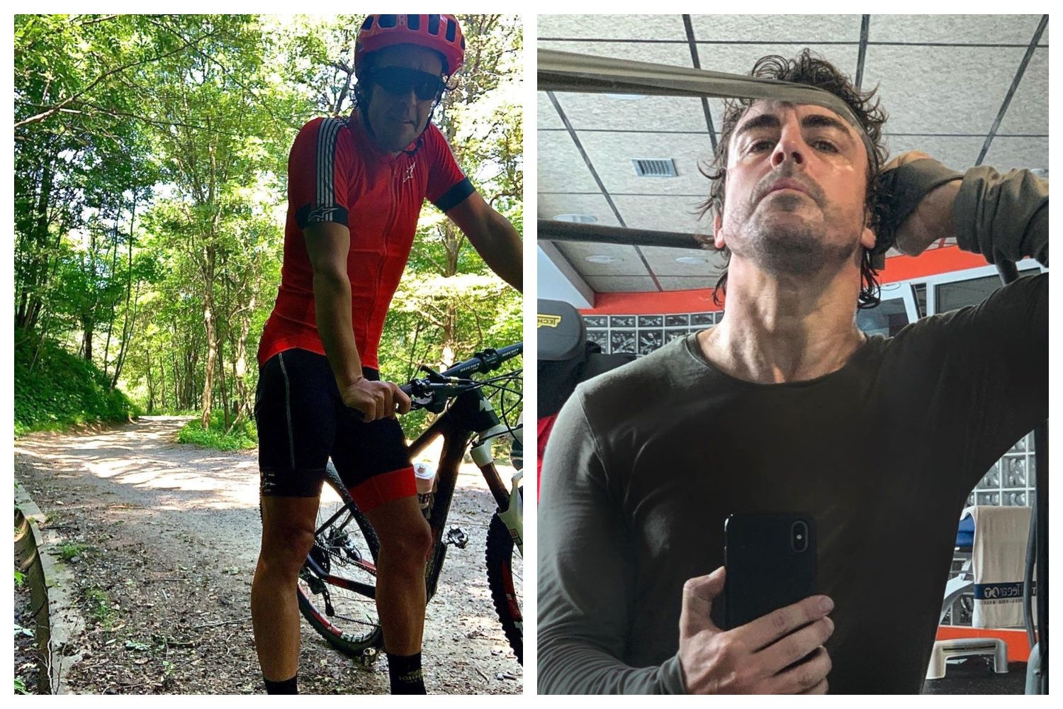 La bici deja a Fernando Alonso así de 'fino': "Antes hacía entre 12.000 y 15.000 km al año".