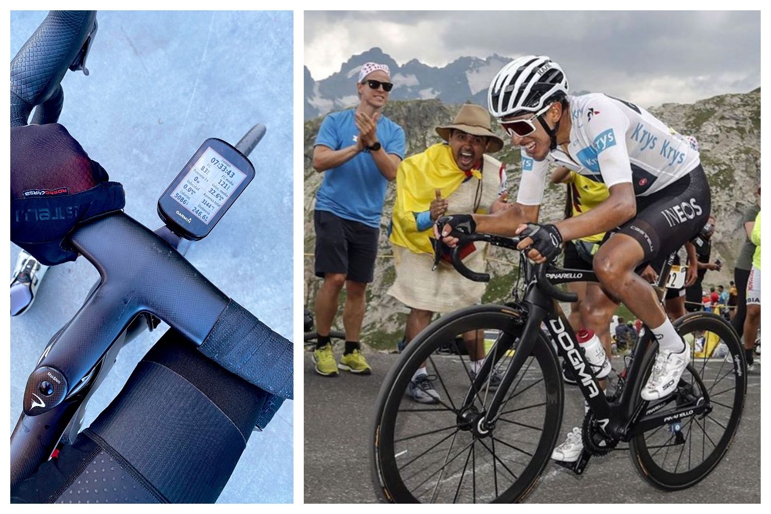 El campeón del Tour continúa con sus entrenos "apocalípticos".