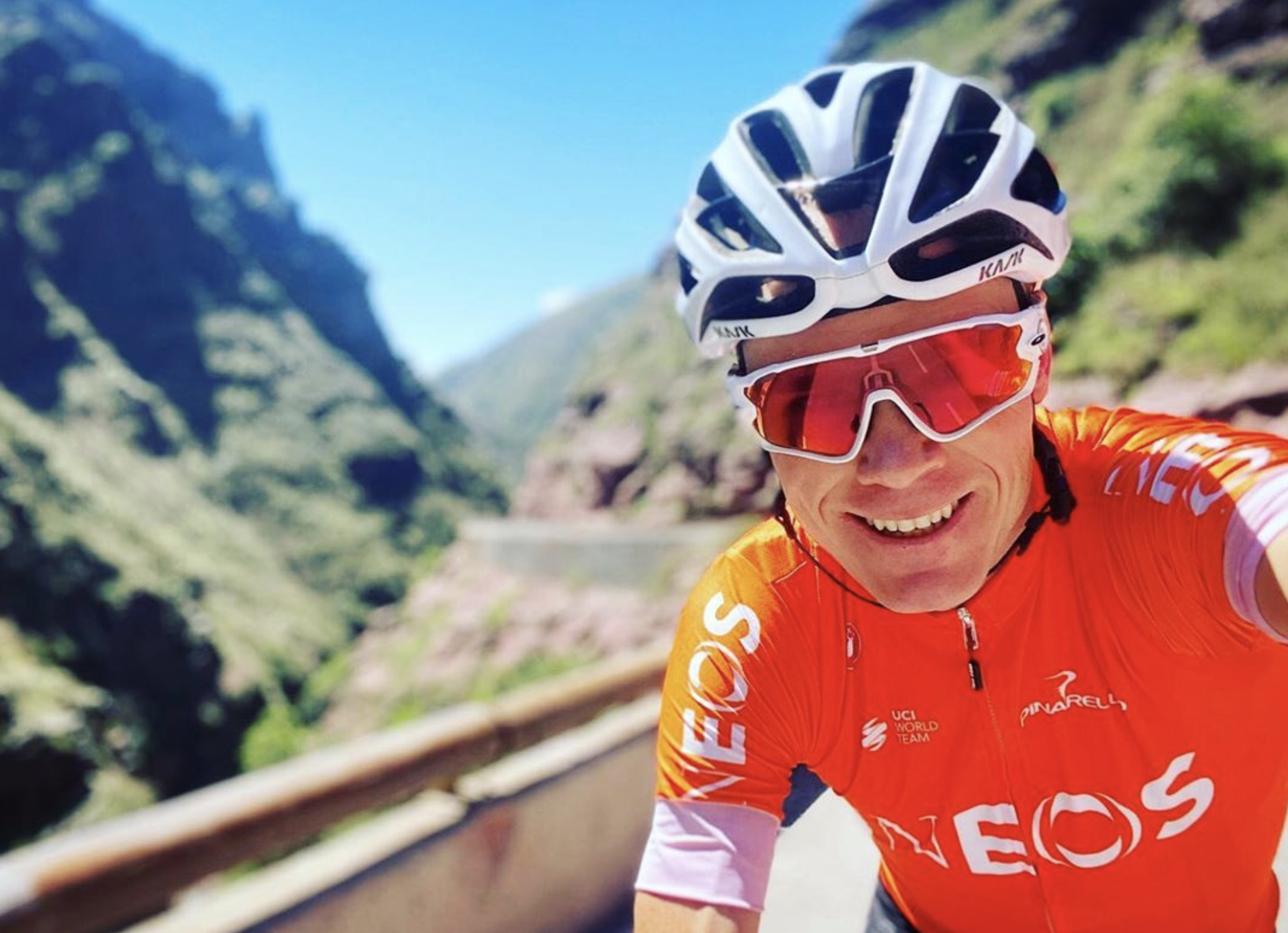 Froome, "feliz" al confirmar su fichaje por el Israel Start-Up Nation.