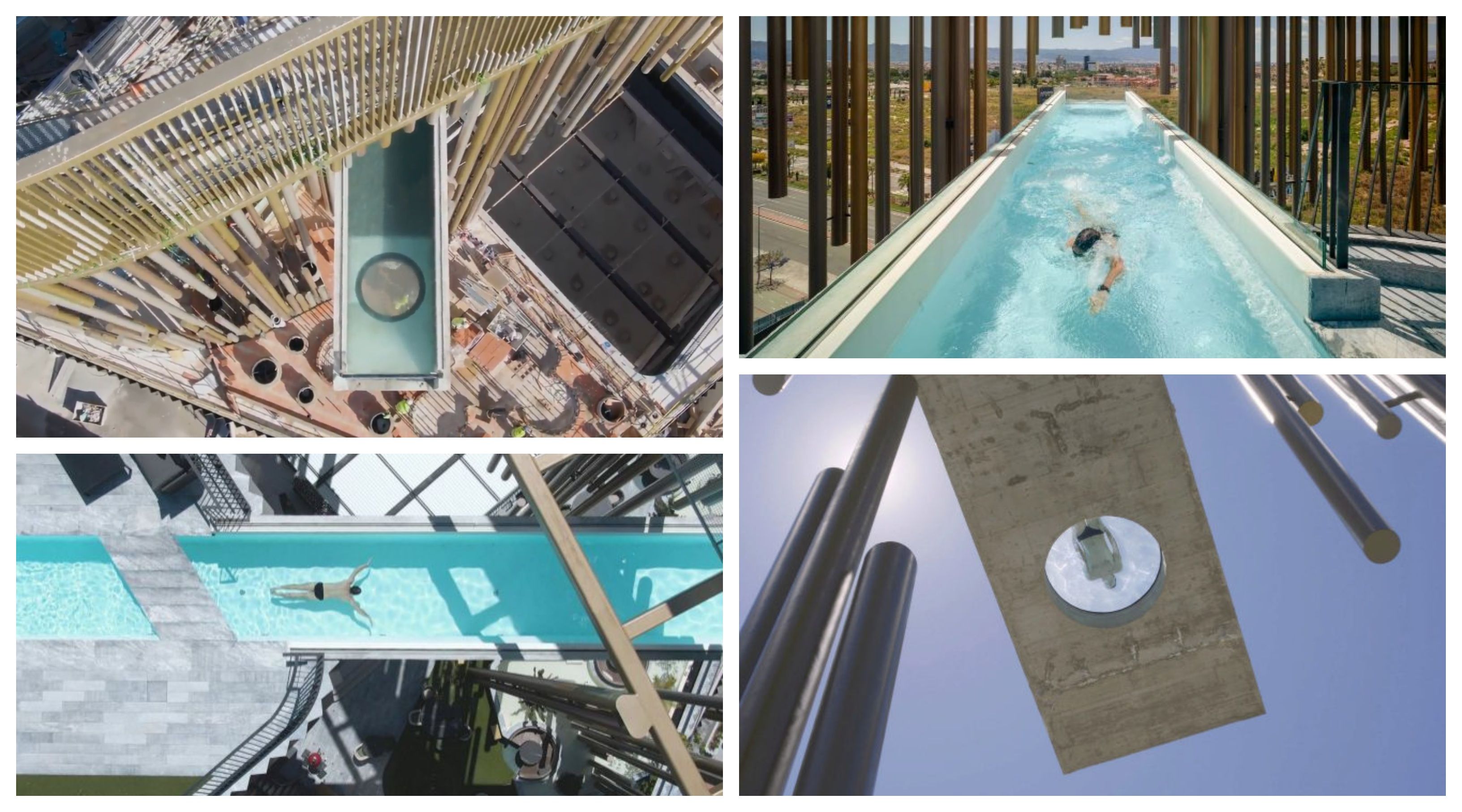 [VÍDEO] ¿Te atreverías a nadar en esta piscina?