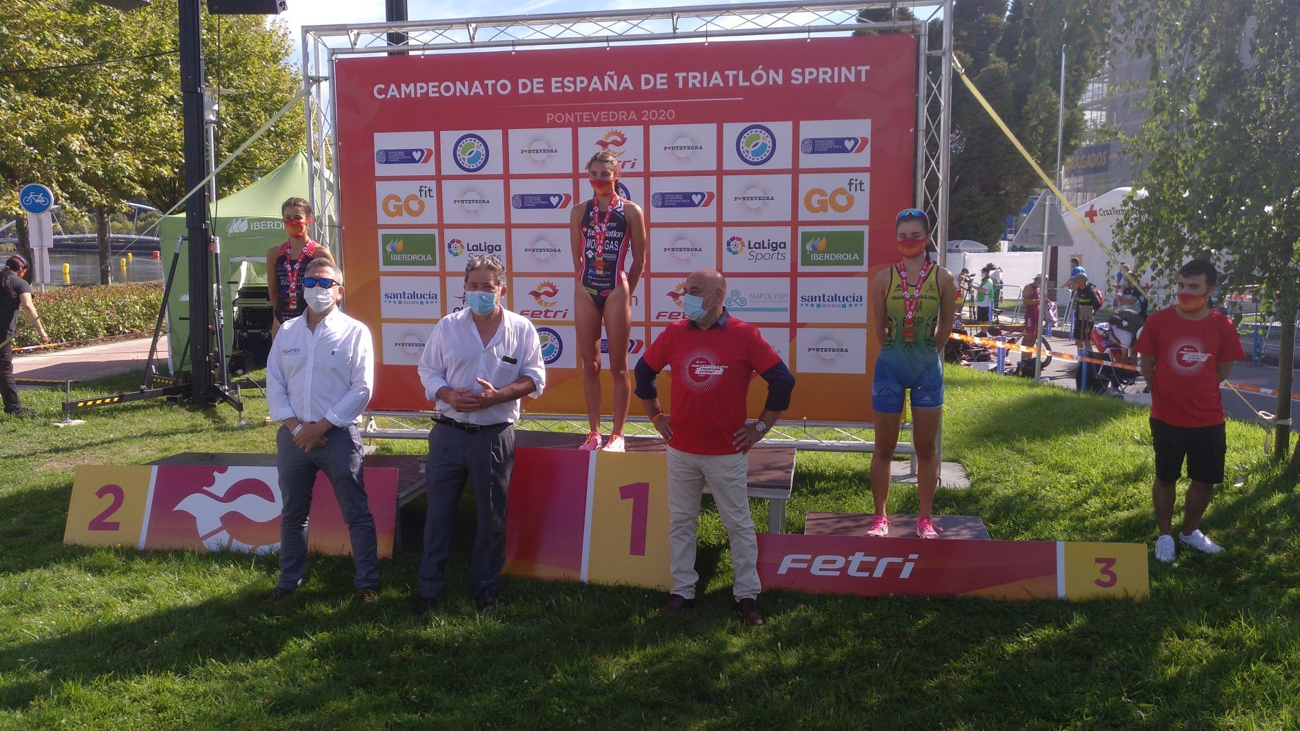[VÍDEO] Así fue la primera jornada del Campeonato de España de Triatlón Sprint de Pontevedra.