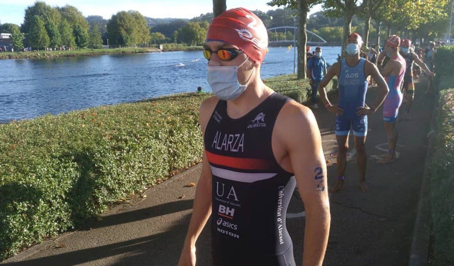 Fernando Alarza, campeón de España de Triatlón Sprint 2020.