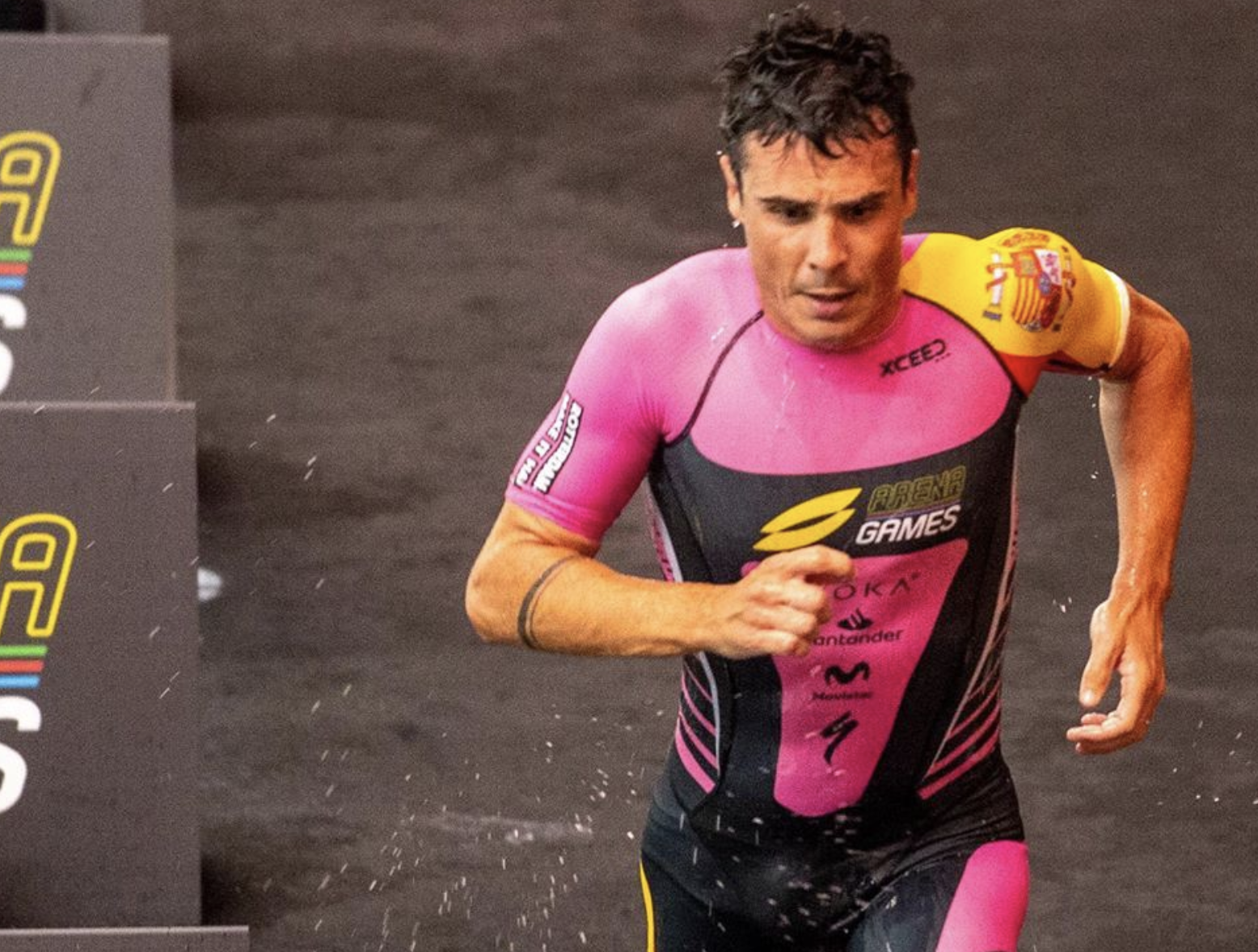[VÍDEO] Javier Gómez Noya se sube al podio en los Arena Games de la Super League Triathlon.
