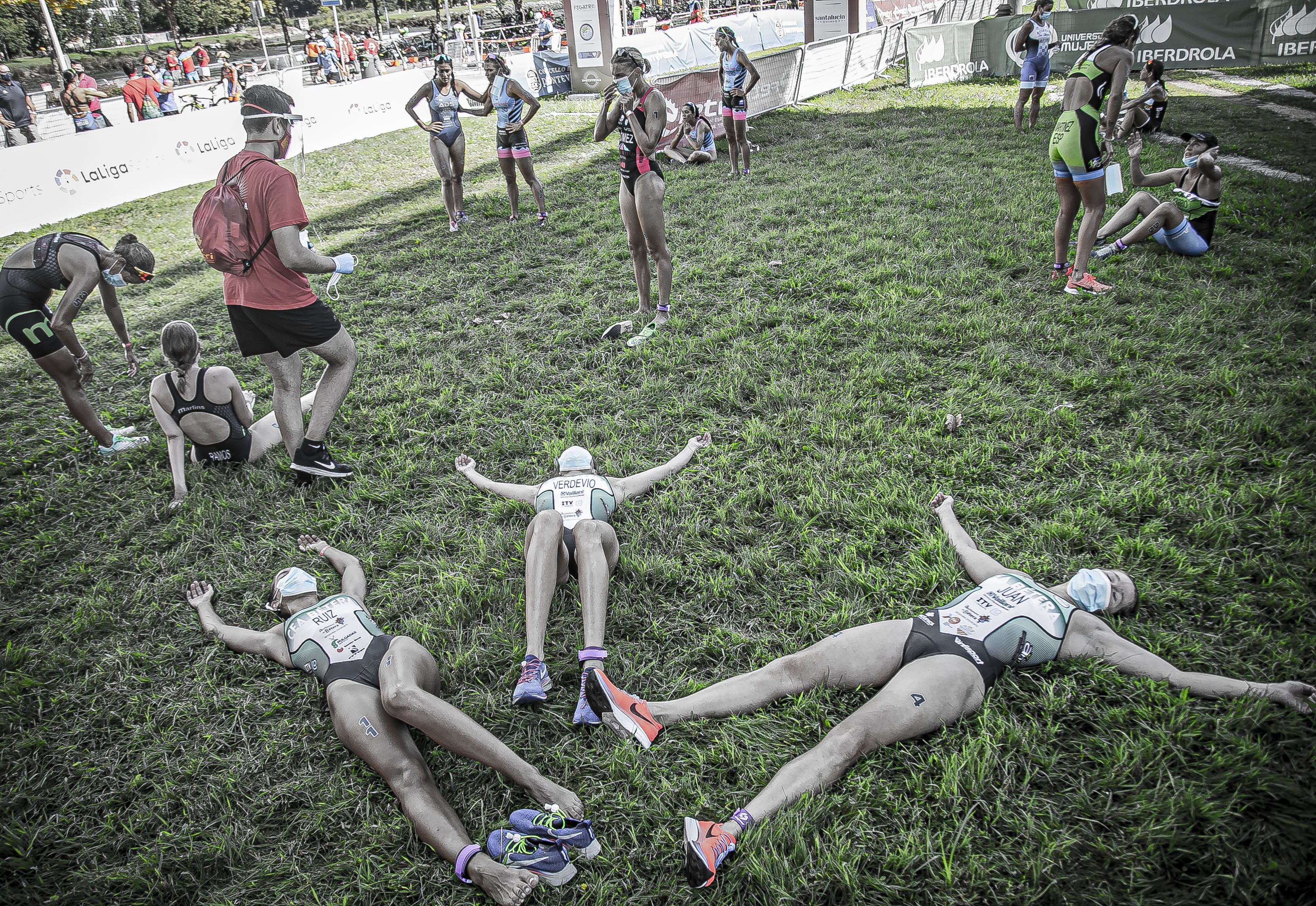 Así fue el Campeonato de España de Triatlón de Pontevedra