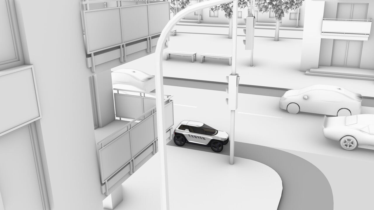 El futuro de la movilidad en la ciudad: así es la bici eléctrica convertida en coche de Canyon. El futuro de la movilidad en la ciudad: así es la bici eléctrica convertida en coche de Canyon.