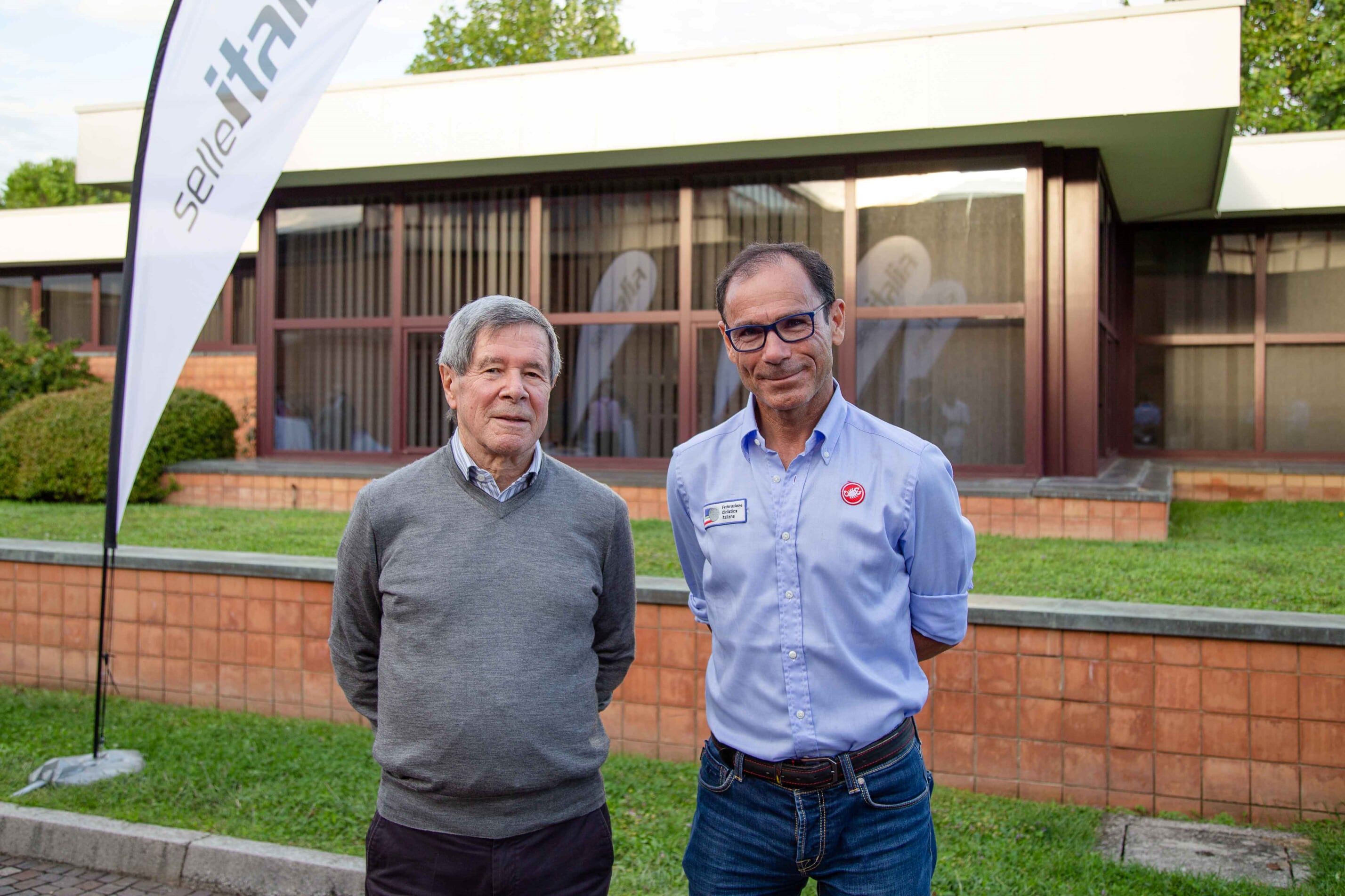 Selle Italia celebra el 80 cumpleaños del presidente y lanza el nuevo logotipo de la empresa. Selle Italia celebra el 80 cumpleaños del presidente y lanza el nuevo logotipo de la empresa.
