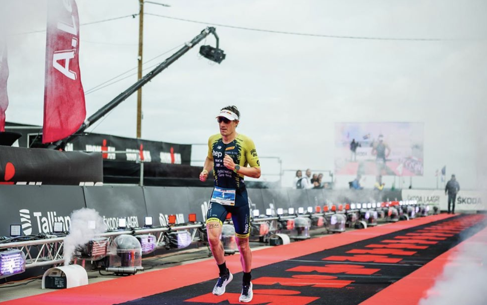 Daniel Bækkegård derrota a Sebastian Kienle en el primer IRONMAN 70.3 tras el confinamiento.