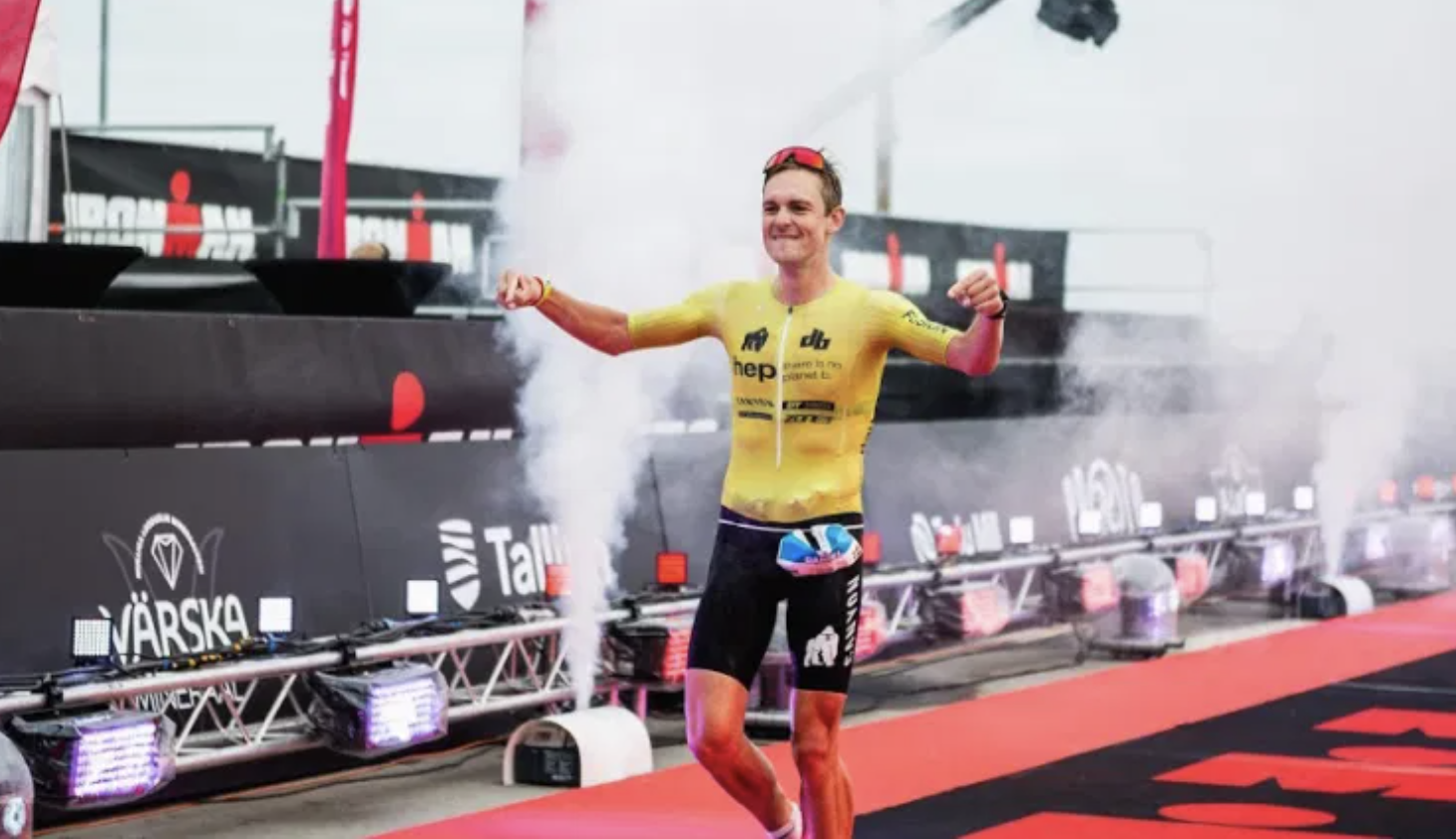 Daniel Bækkegård derrota a Sebastian Kienle en el primer IRONMAN 70.3 tras el confinamiento.