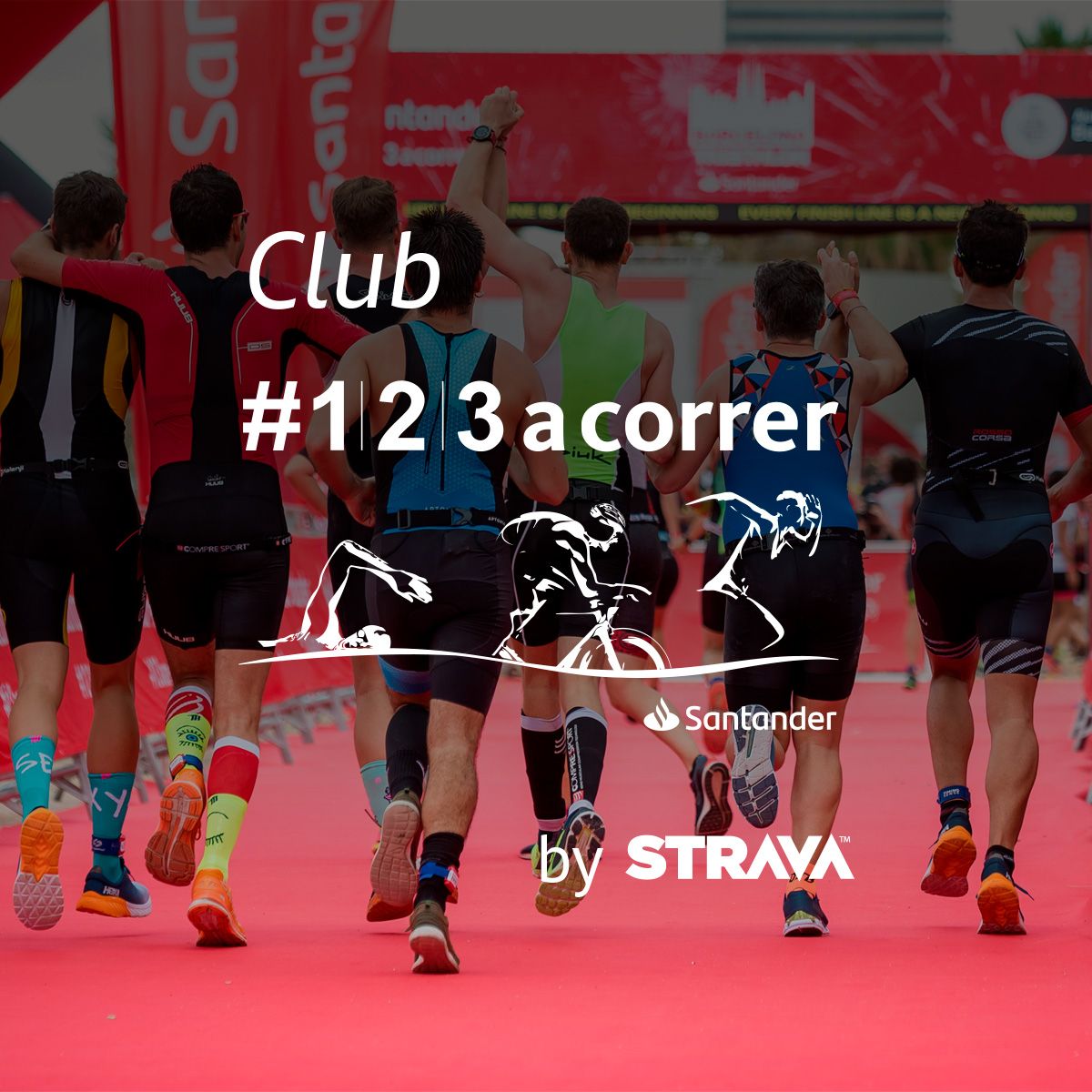 Llega el club #123aCorrer en Strava: prepárate para afrontar desafíos junto al mismísimo Gómez Noya.