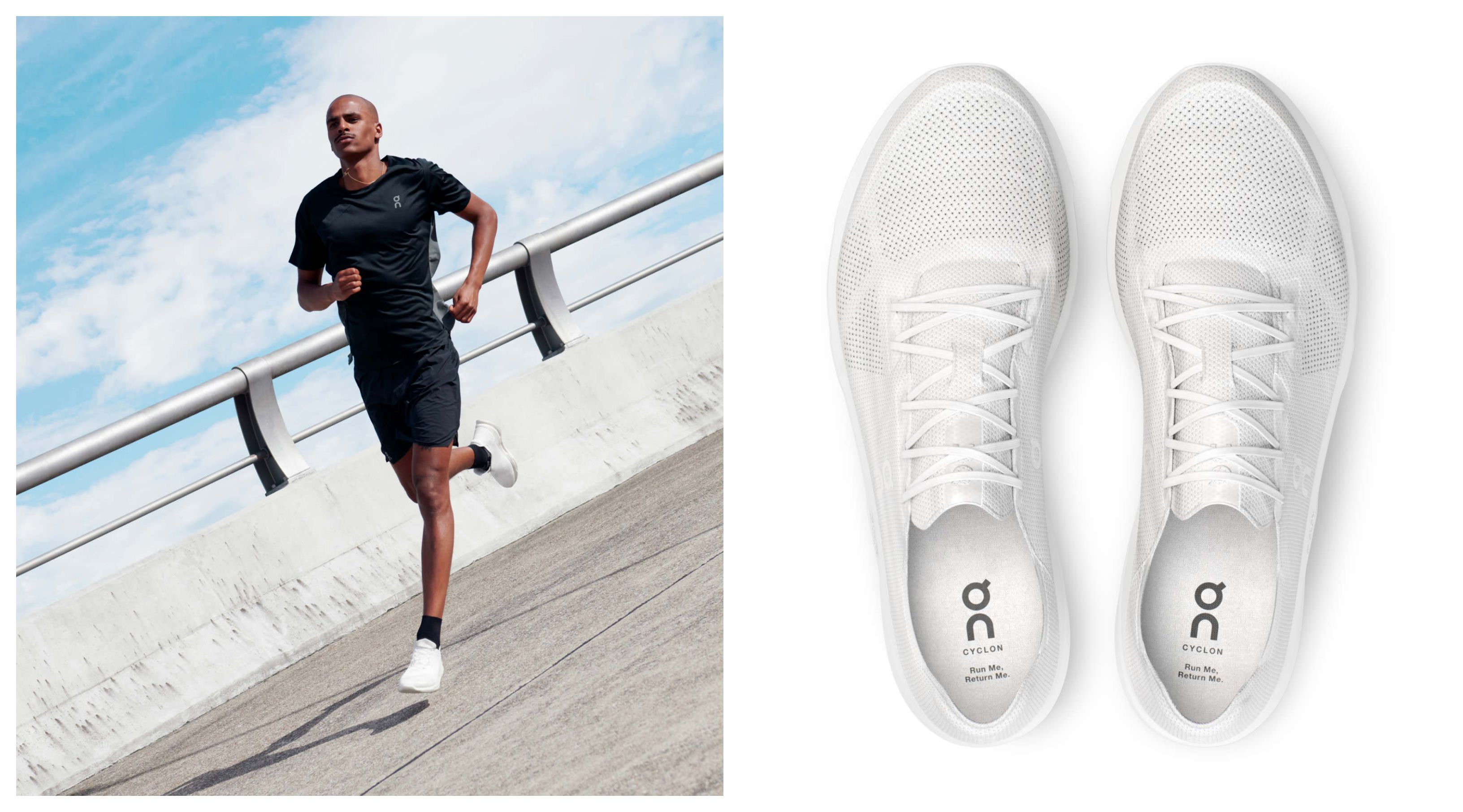 On running lanza Cyclon: reciclan tus zapatillas viejas y te mandan unas nuevas.